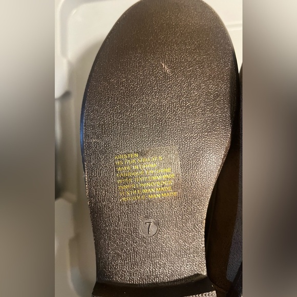 Shoedazzle Brown Kirsten Combat Bootie Size 7 Winter Fall Cozy Girl - Picture 12 of 13